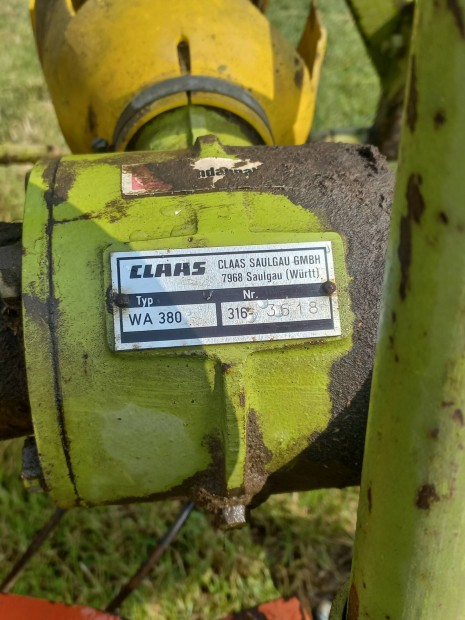 Elado Claas rendterit 