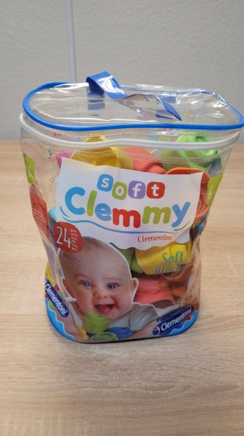 Eladó Clemmy Baby Puha építőkockák 24 db táskában