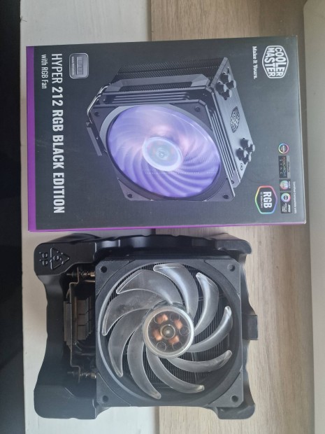 Elad Cooler Master Hyper 212 RGB Black Edition Processor ht