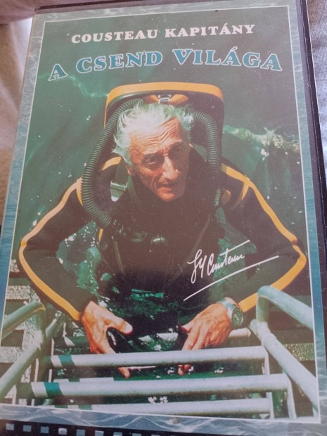 Elad Cousteau kapitny A csend vilga VHS kazetta