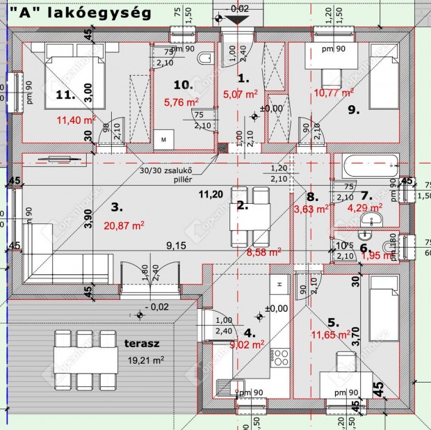 Elad� Csal�di H�z Harmatosv�lgyben