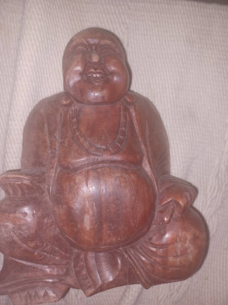 Elado Debrecenben mahagoni ,nehez fa Buddha