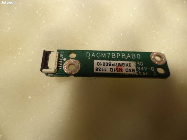 Elad Dell XPS L702X Bekapcsol Gomb Power Button Dagm7Bpbab0