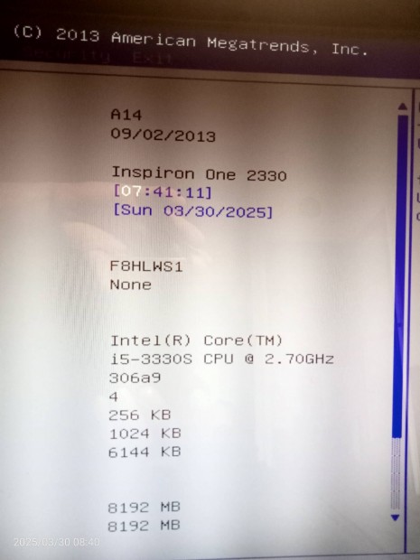 Eladó Dell i5 23" érintő kijelzős pc