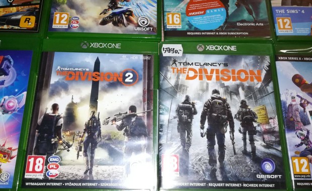 Eladó Division 1+2 Xbox (Kecskeméten)