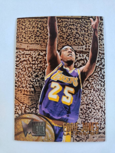 Elad Eddie Jones Fleer Metal 1995-96 kosrlabda krtya!