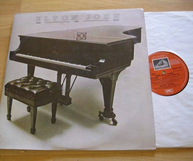 Elad Elton John Here And There nagylemez (lp, vinyl, bakelit lemez)