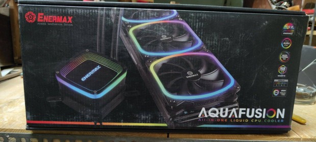 Elad Enermax Aquafusion 360 Liquid CPU ht!