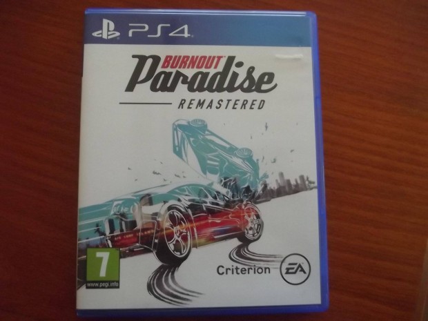 Elad Eredeti Ps4 Jtk : 70. Burnout Paradise Remastered ( karcmentes