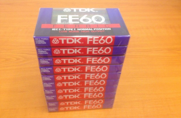 Elad FE60-TDK magnkazetta 10 db-os csomagolsban!