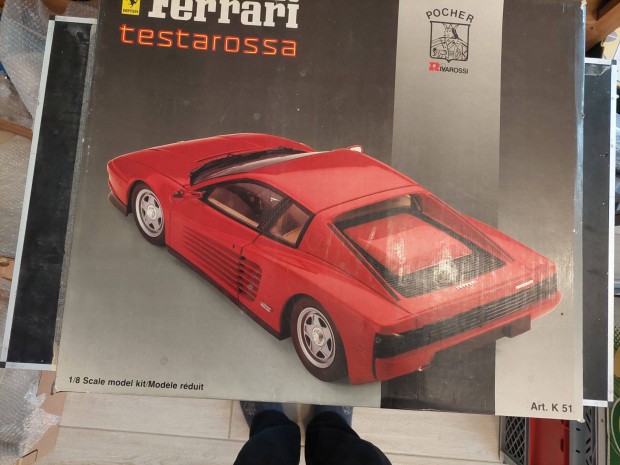 Elad Ferrari Testarossa 1:8 modellauto Pocher Rivarossi