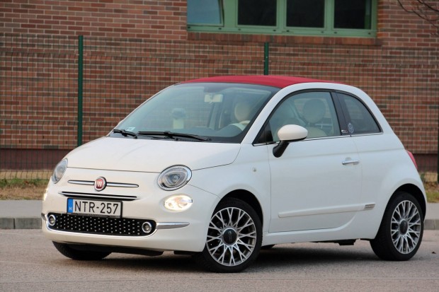 Elad Fiat 500 Lounge cabrio  61.500km!!!!