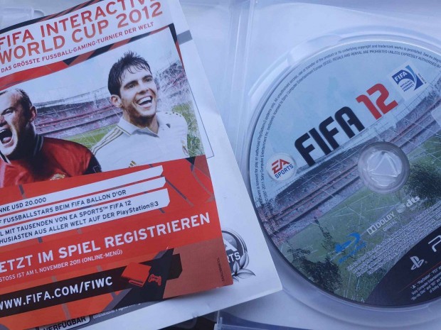 Elad Fifa 12 PS3 jtk Bluray lemez