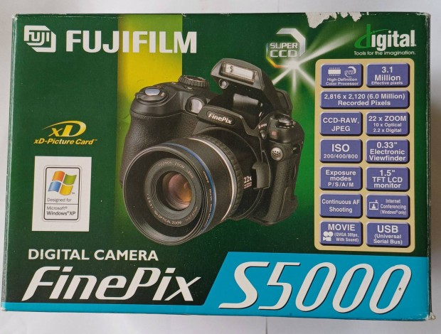 Elad Fuji Finepix S5000 digitlis fnykpezgp dobozban