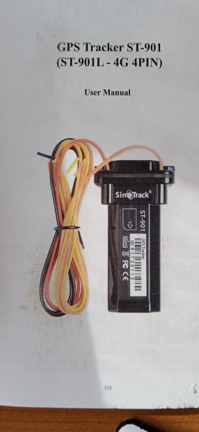 Elad� GPS Tracker nyomk�vet� Sinotrack ST-901 4G