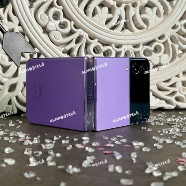 Elad Galaxy Z Flip 4 128 GB Bora Purple szp llapot - 12 H
