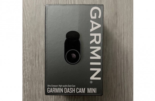 Elad Garmin Dash Cam Mini menetrgzt kamera dobozban