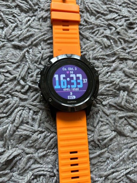 Elad Garmin Fenix 5X Sapphire Edition multifunkcis sportra !