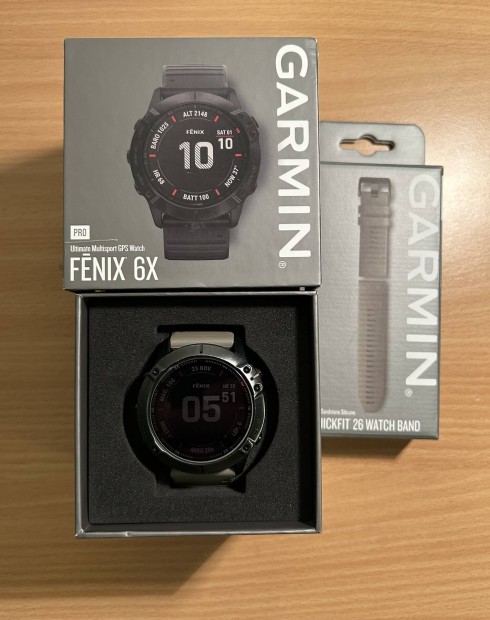 Elad Garmin Fenix 6x Pro!