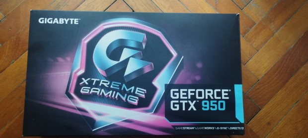 Elad Gigabyte Geforce Gtx 950 2GB Xtreme Gaming videkrtya