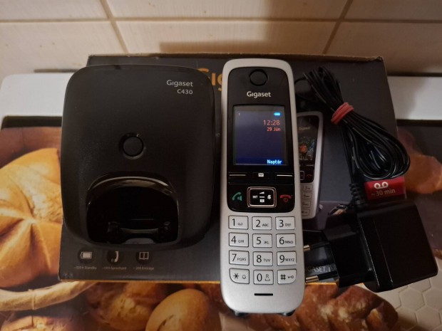 Eladó Gigaset C430 vezeték nélküli telefon.