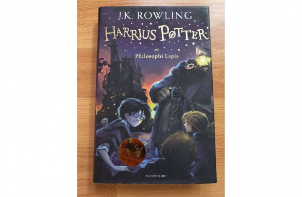 Elad Harrius Potter et Philosophi Lapis c.knyv, szerzje J.K.Rowling