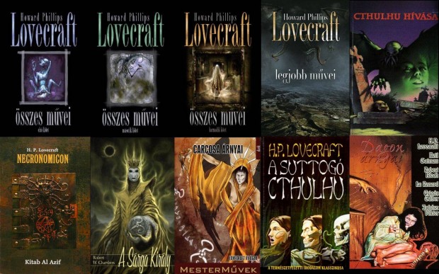 Elad Howard Philips Lovecraft knyvcsomag