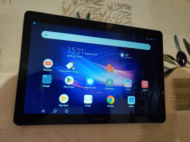 Elad Huawei Mediapad T3 10 Tablet 9.6 COL(kijelzn hajszlrepeds)