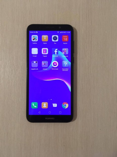 Elad Huawei Y5 2018 2gb 16gb fggetlen dual simes hibtlan