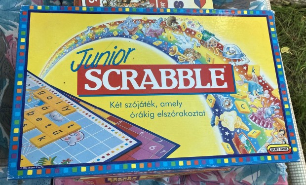 Eladó Junior Scrable társasjáték!