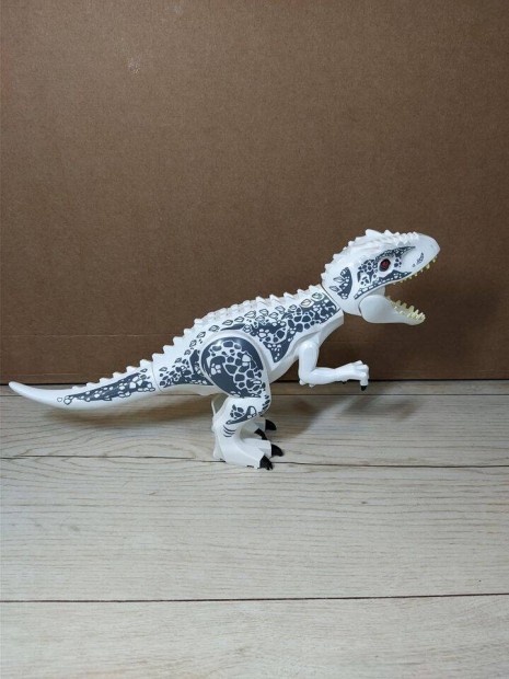 Elad Jurassic World Lego kompatibilis Indominus Rex , Indoraptor 28cm