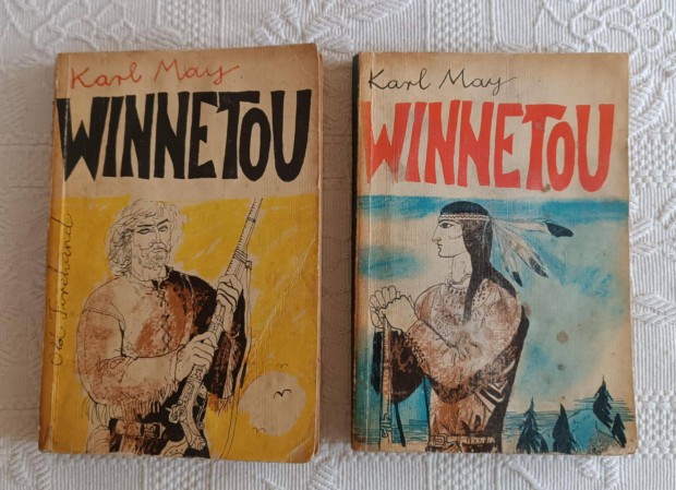 Eladó Karl May: Winnetou 3. és Winnetou 4. Könyvek / Indián Regények
