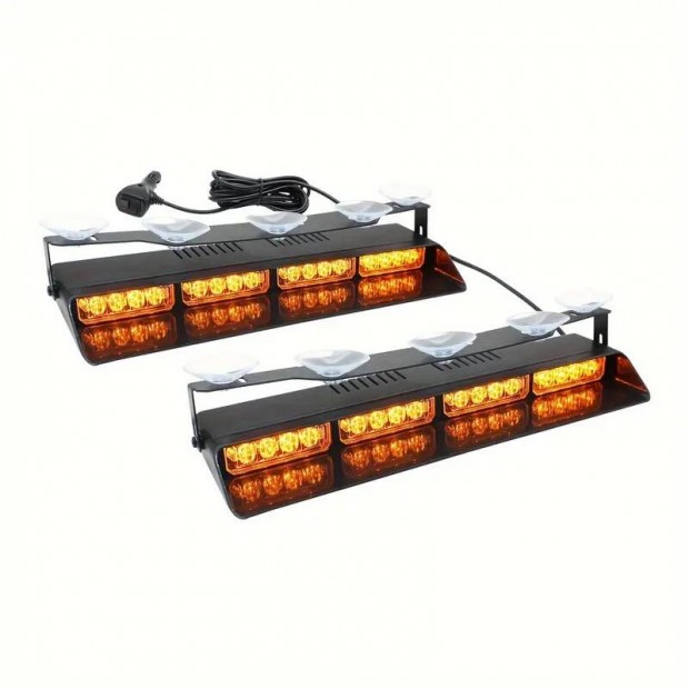 Elad LED villog fnyhd szett - Narancssrga Ers fny!