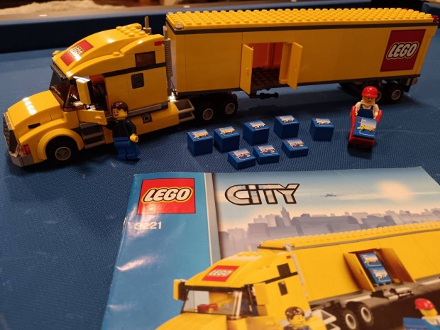 Elad LEGO City 3221 ritka kamion + lers megkimlt!