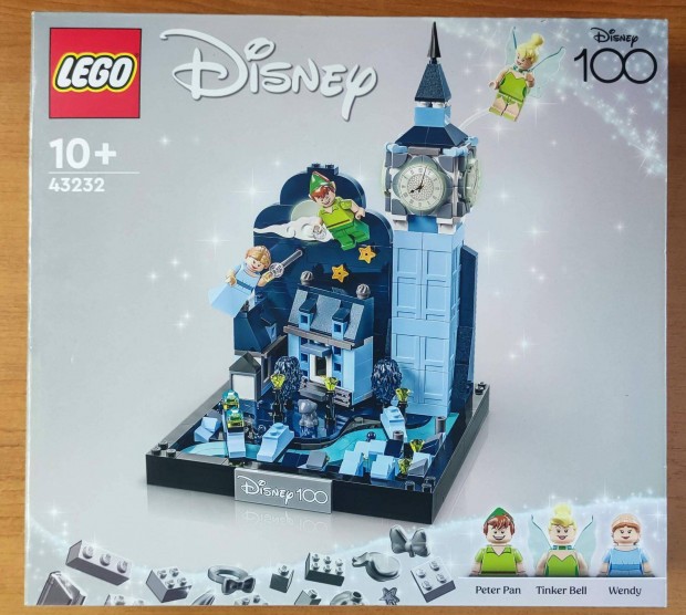 Elad LEGO Disney - Pn Pter s Wendy replse London felett 43232