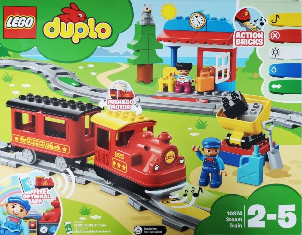 Elad LEGO Duplo 10874 Stream Train Gzmozdony