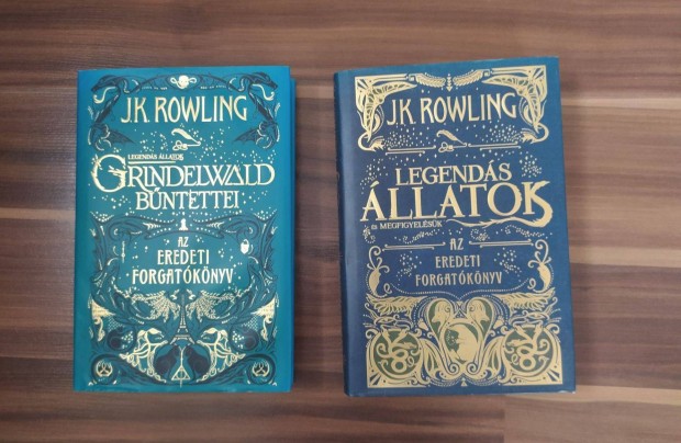Eladó Legendás Állatok forgatókönyvek (1,2)
