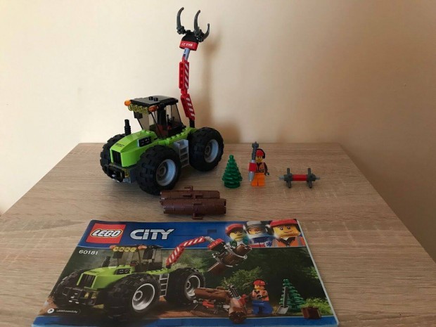Elad Lego City 60181 Erdei Traktor