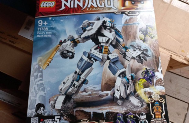 Elad Lego Ninjago 71738 Zane mechanikus titnjnak csatja j