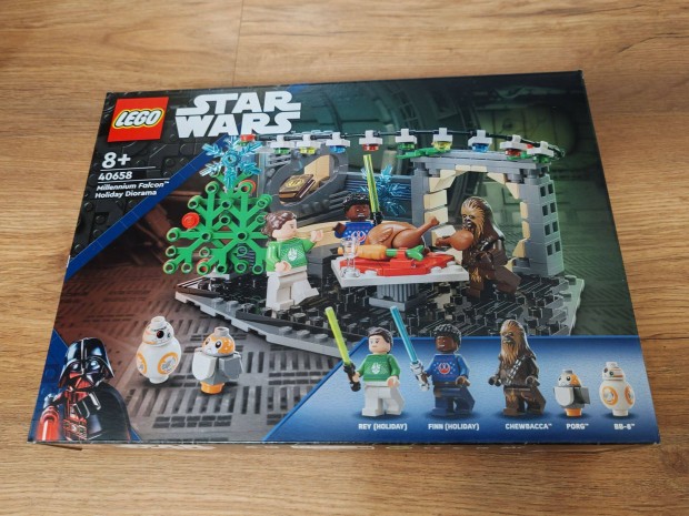 Elad Lego Star Wars 40658 - Millennium Falcon nnepi Diorma, j