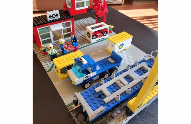 Elad Lego Train 9V 4555 Cargo Station kszlet lerssal