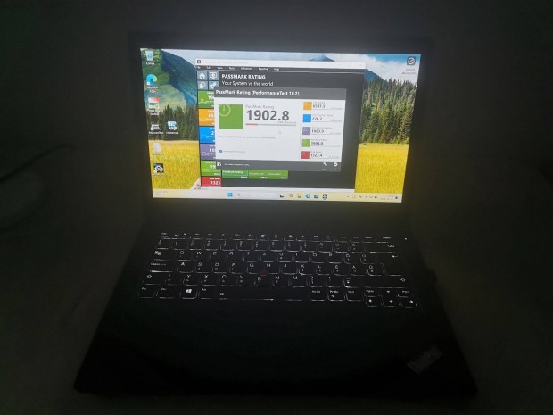 Elad Lenovo T480 laptop FHD Touch kijelzvel 120GB SSD 8GB RAM Magyar