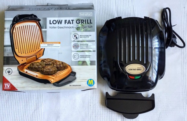 Elad Livington Low Fat Grill kompakt kontaktgrill mediashop