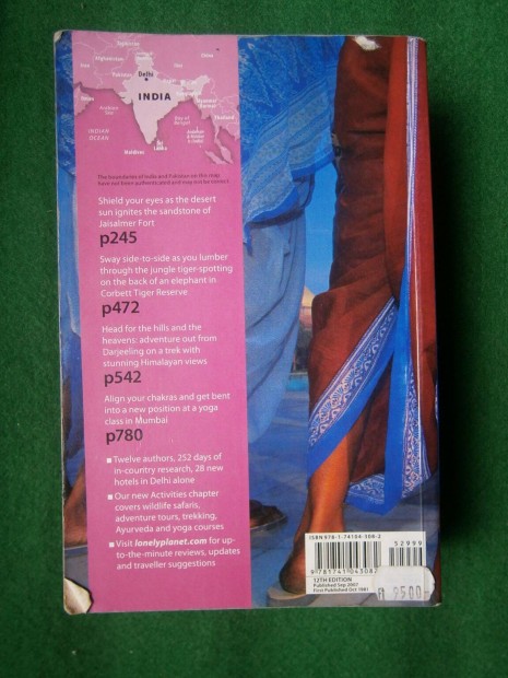 Elad Lonely Planet India 12th edition (2007)