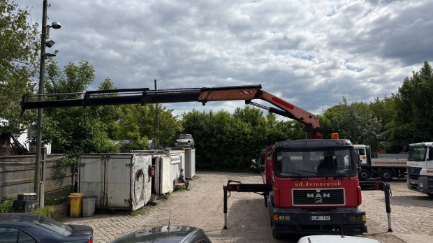 Eladó MAN E2000 Darusautó Palfinger PK16000 B 3 kitolós daruval