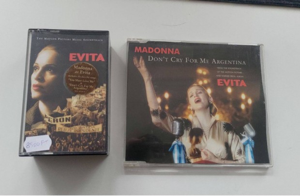 Eladó Madonna as Evita kazetta és cd