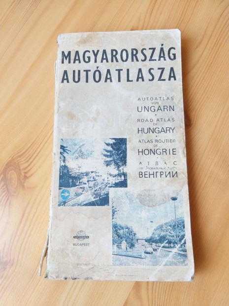 Elad Magyarorszg Autatlasza az 1980-as vekbl!
