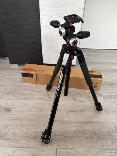 Eladó Manfrotto MK055Xpro3-3W fényképezőgép állvány
