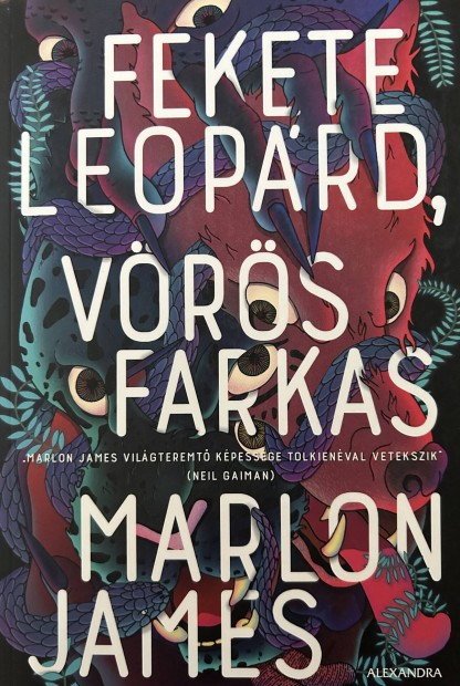 Elad Marlon James: Fekete leoprd, vrs farkas cm knyv...