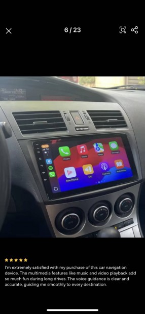 Elad Mazda 3 multimdis fejegysg